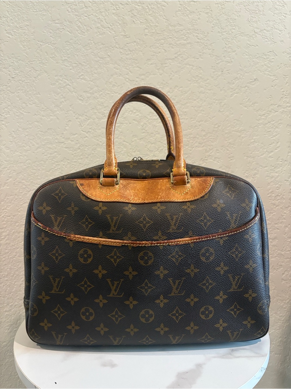 Louis Vuitton Monogram Deauville Handbag